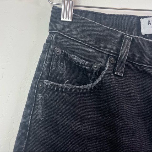 AGOLDE Jamie High Rise Classic Jeans Distressed Ankle Denim Pants Size 25 - Picture 6 of 16